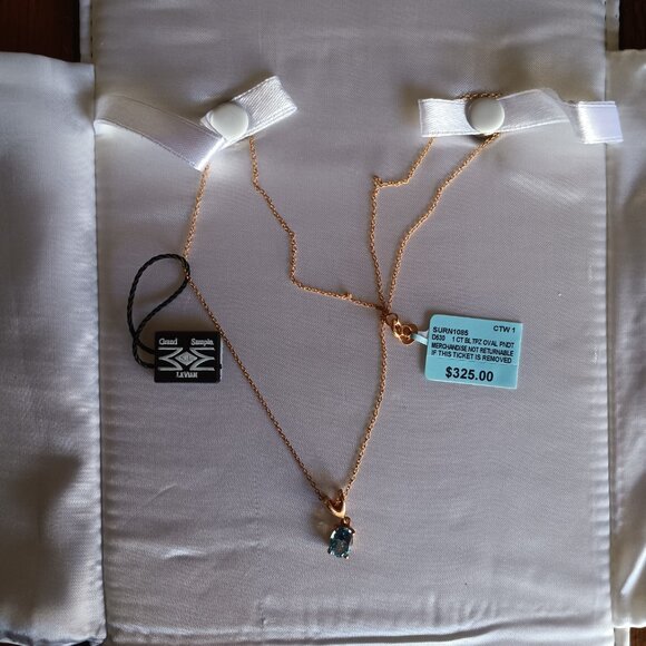 New Le Vian® 1 ct. t.w. Ocean Blue Topaz pendant - Picture 4 of 4